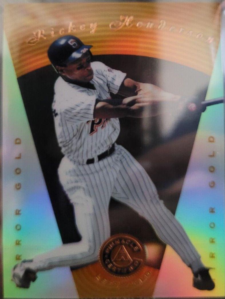Rickey Henderson [Mirror Gold] #76
