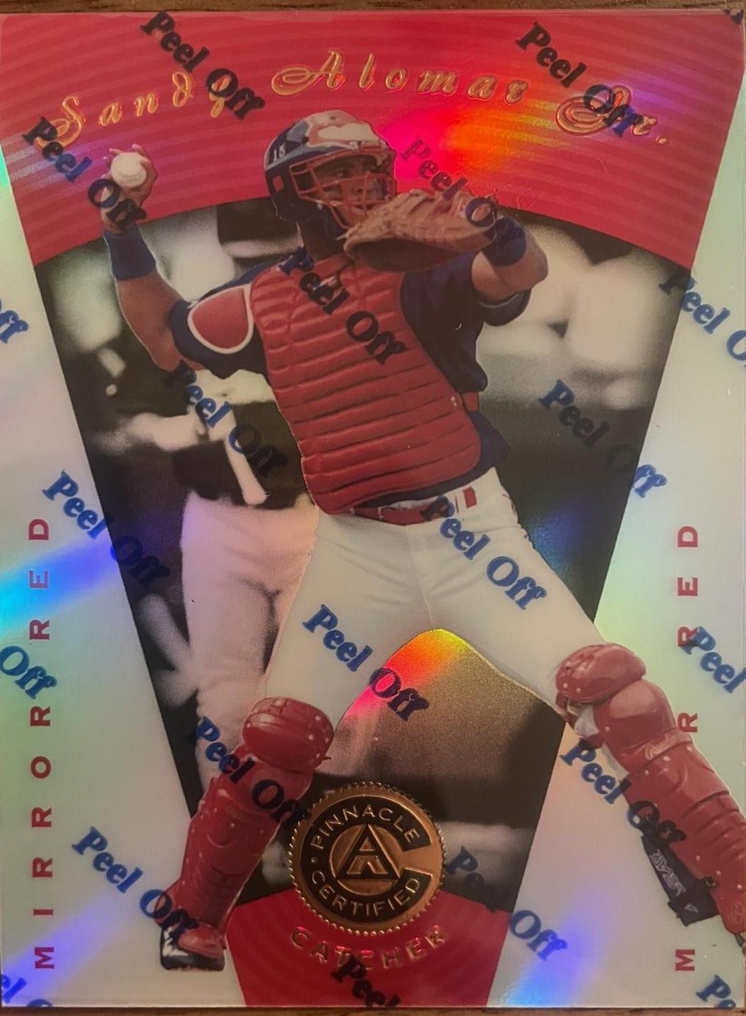 Sandy Alomar Jr. [Mirror Red] #12