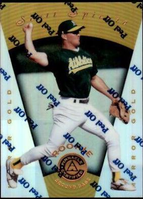 Scott Spiezio [Mirror Gold] #128