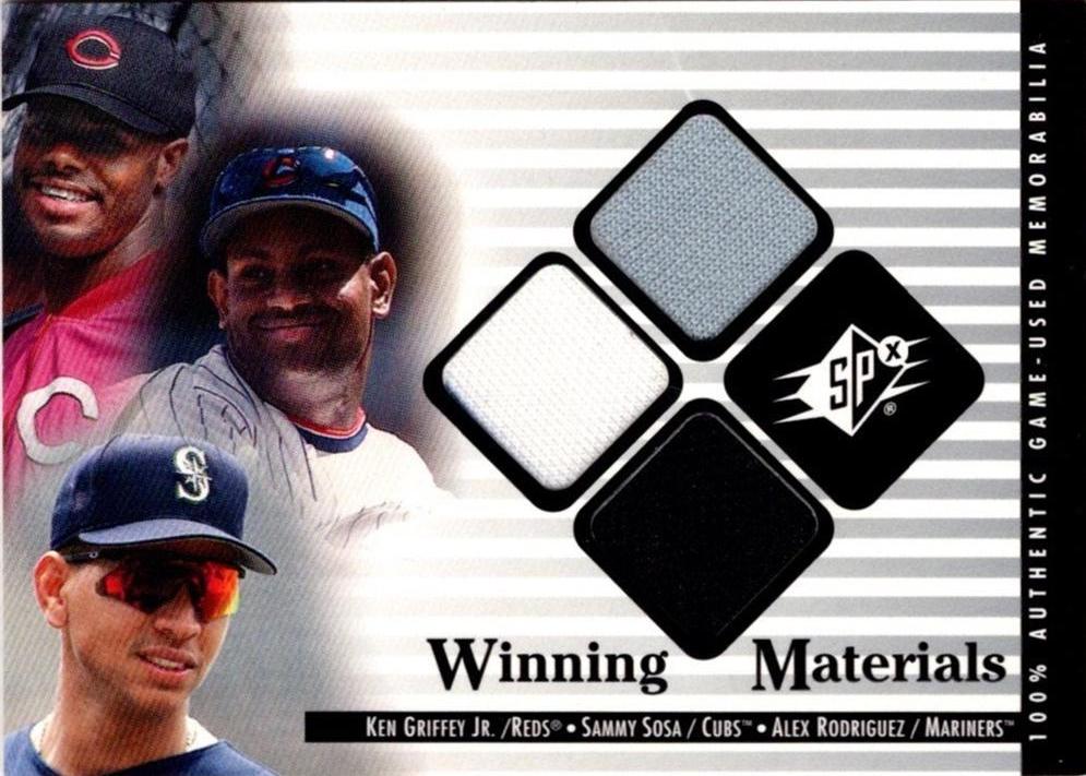 Ken Griffey Jr. / Sammy Sosa / Alex Rodriguez #GSR