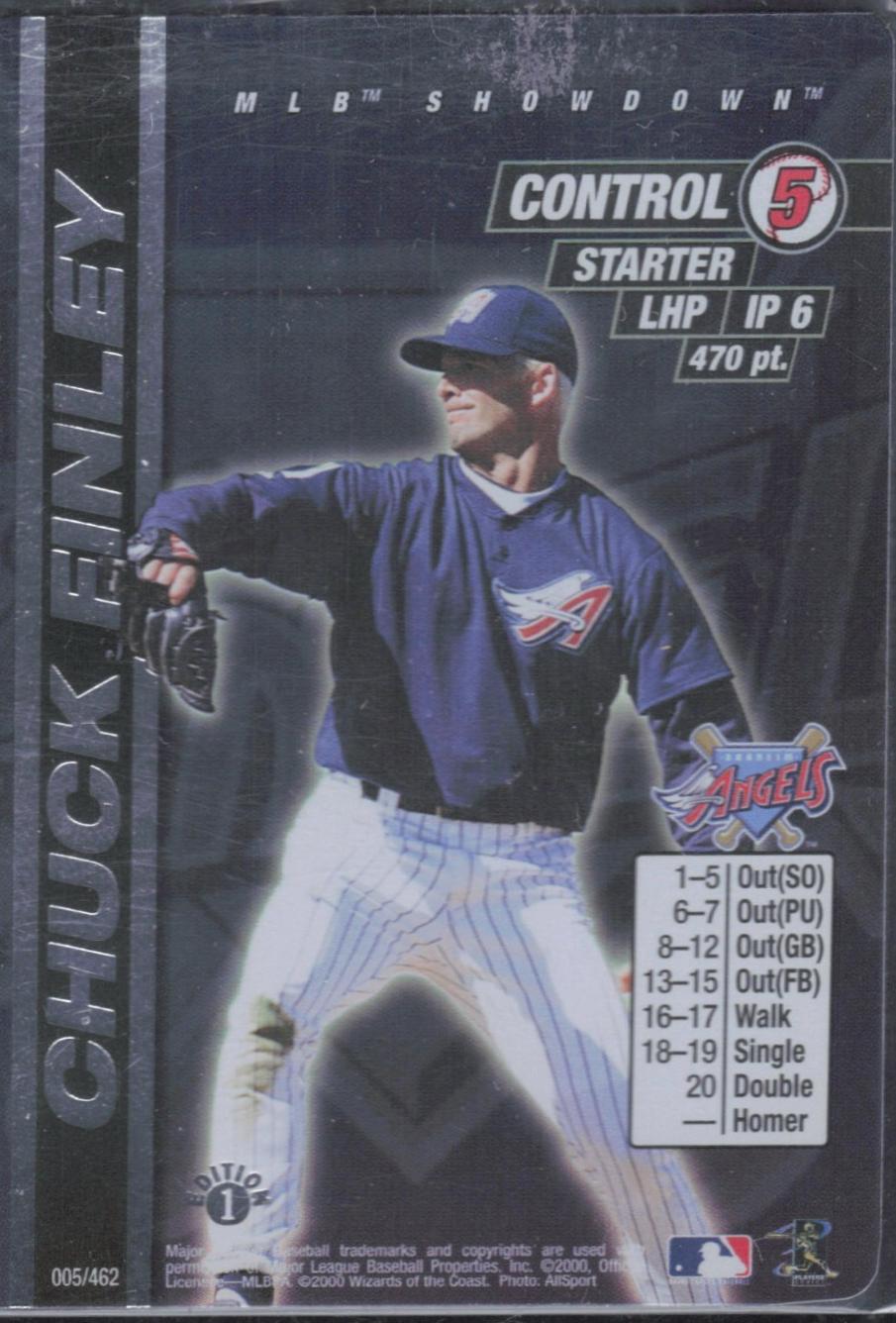 Chuck Finley [1st Edition] #5