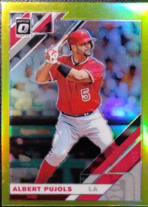 Albert Pujols [Lime Green] #193