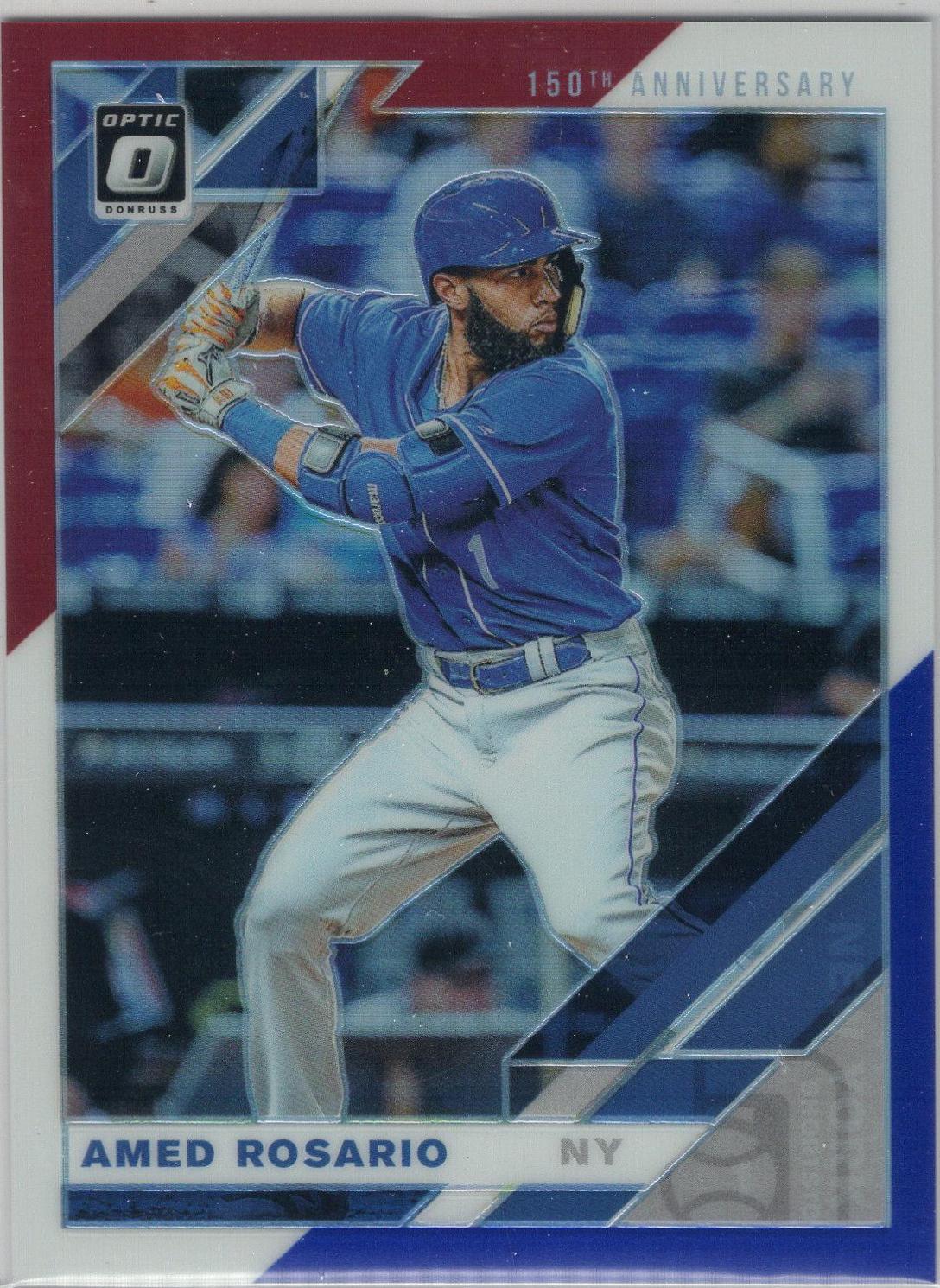 Amed Rosario [Red, White, Blue 150th Anniversary] #155