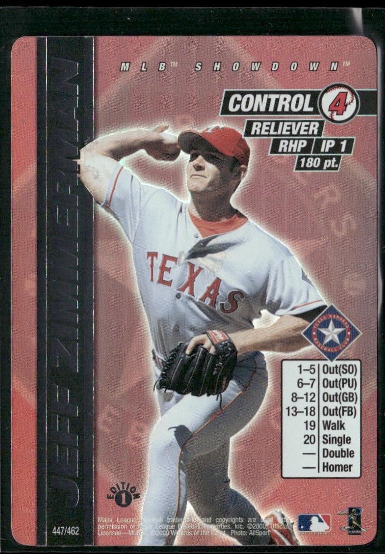 Jeff Zimmerman [1st Edition] #447