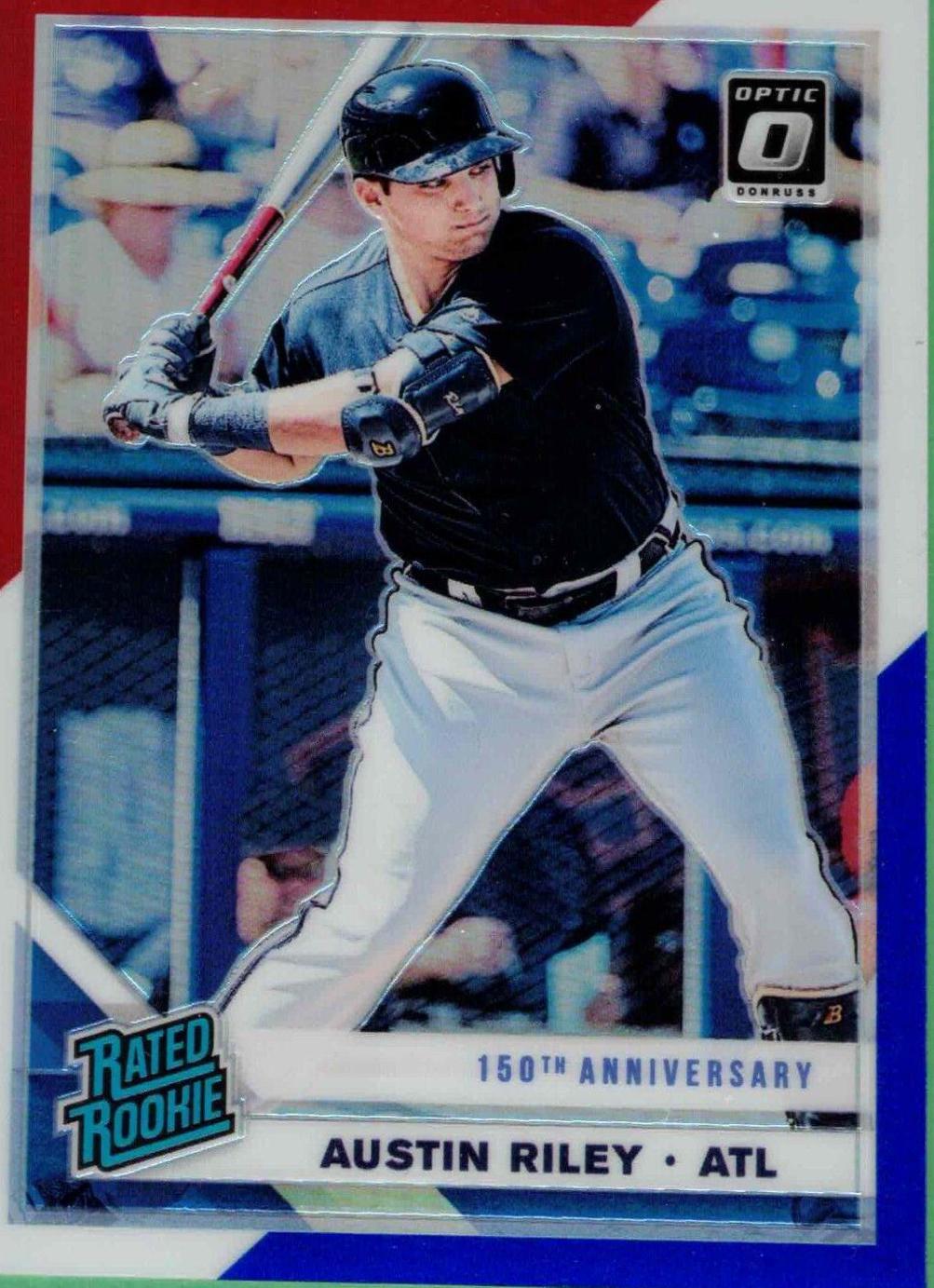 Austin Riley [Red, White, Blue 150th Anniversary] #95