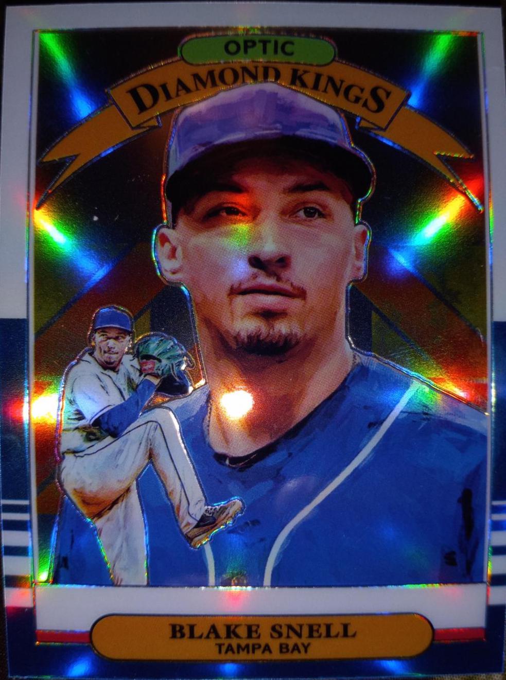 Blake Snell [Carolina Blue and White] #3