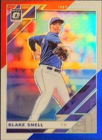 Blake Snell [Red, White, Blue 150th Anniversary] #181