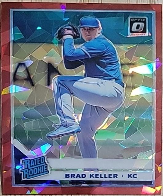 Brad Keller [Cracked Ice Red] #60