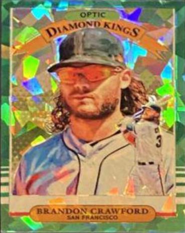 Brandon Crawford [Cracked Ice Green] #159