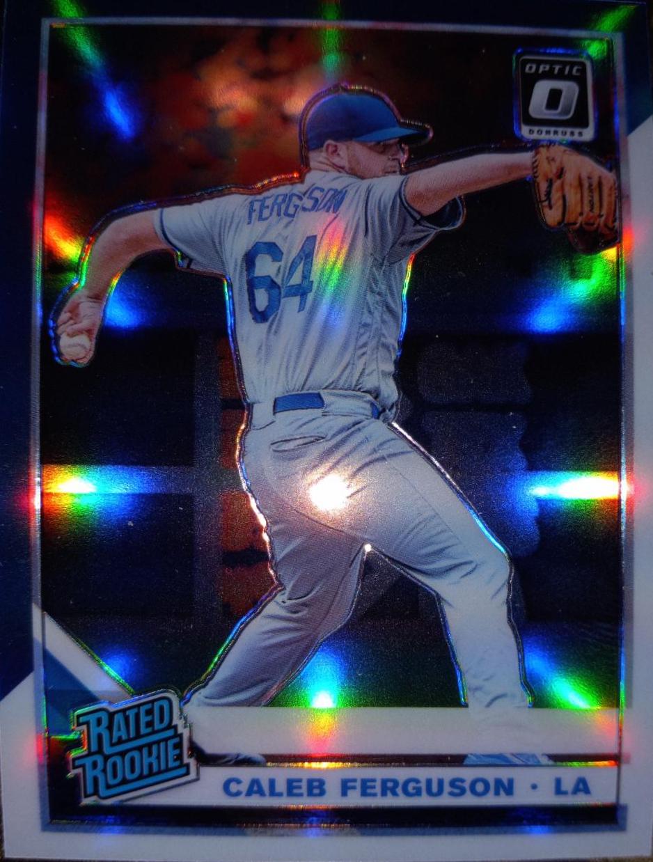 Caleb Ferguson [Carolina Blue and White] #62