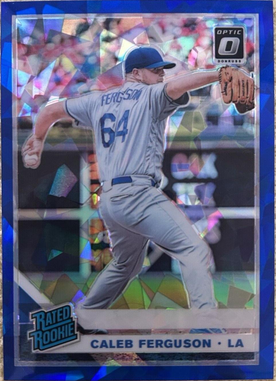 Caleb Ferguson [Cracked Ice Blue] #62