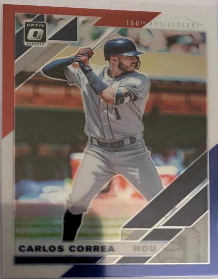 Carlos Correa [Red, White, Blue 150th Anniversary] #143
