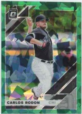 Carlos Rodon [Cracked Ice Green] #142