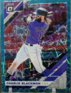 Charlie Blackmon [Teal Velocity] #131
