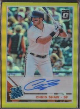 Chris Shaw [Gold] #51