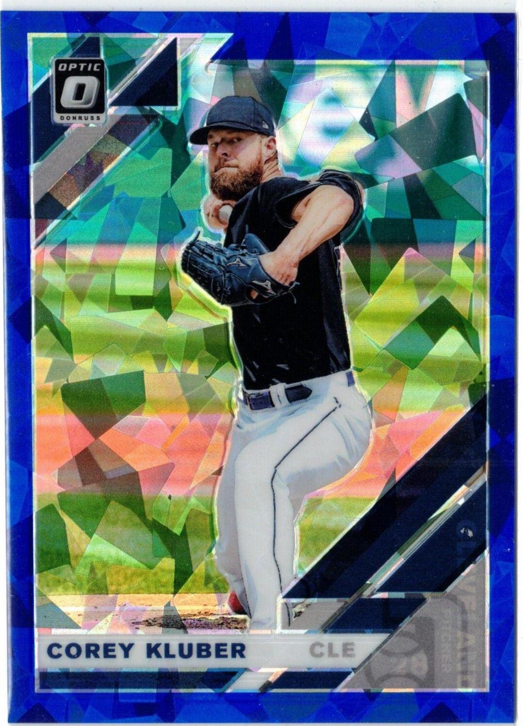 Corey Kluber [Cracked Ice Blue] #168
