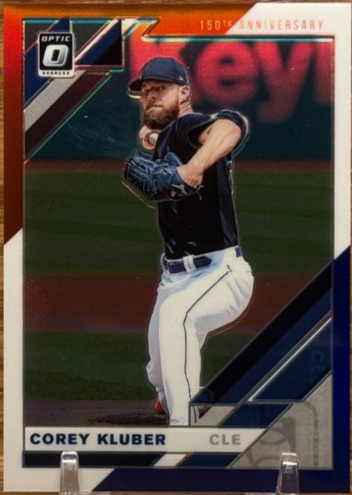 Corey Kluber [Red, White, Blue 150th Anniversary] #168