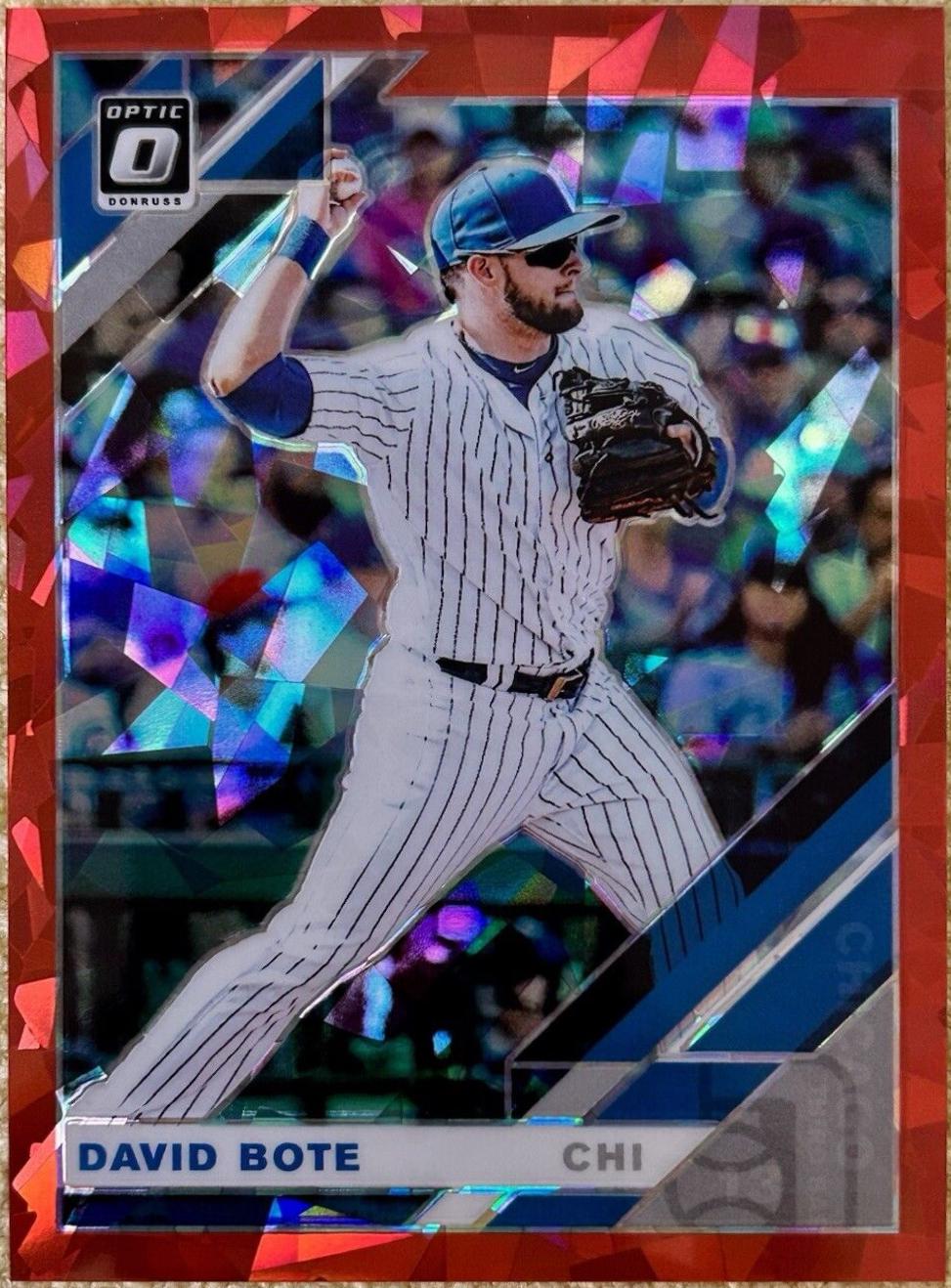 David Bote [Cracked Ice Red] #138