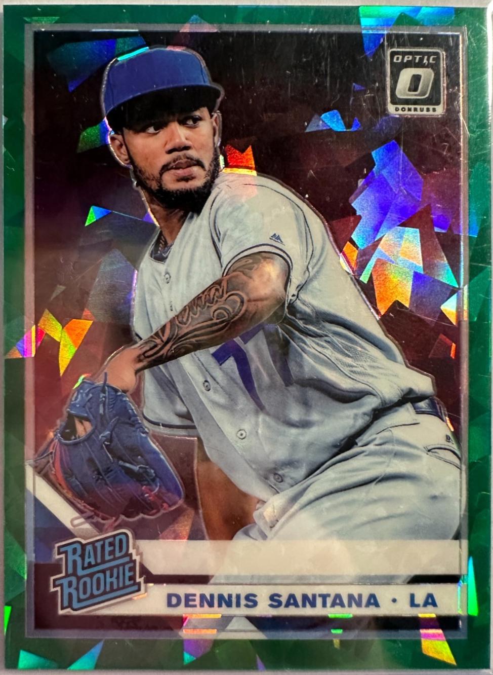 Dennis Santana [Cracked Ice Green] #37