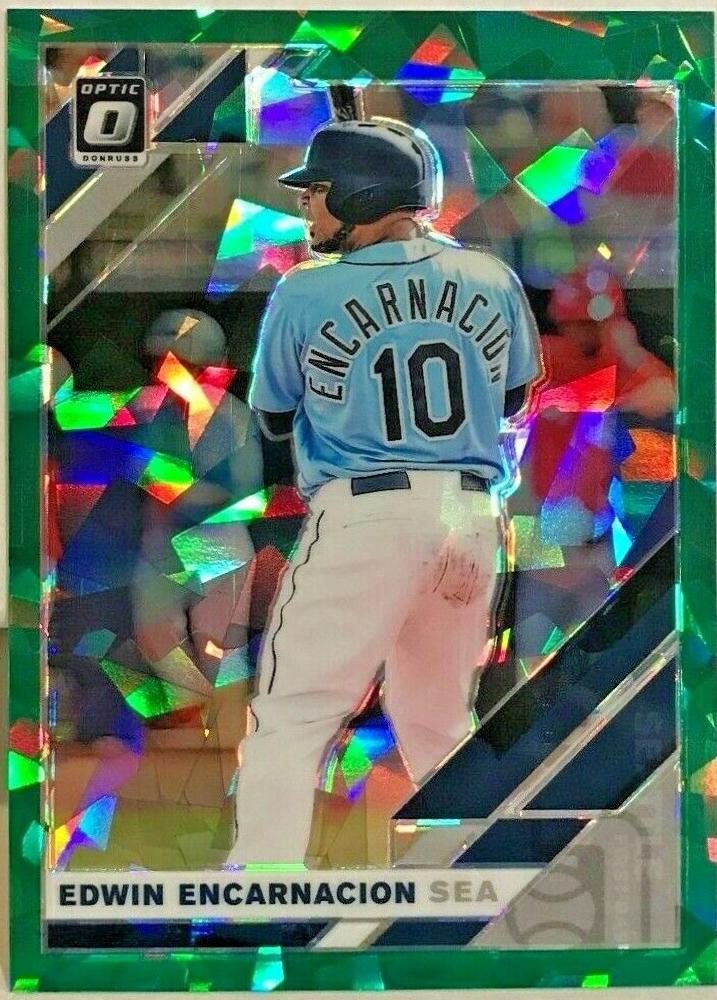 Edwin Encarnacion [Cracked Ice Green] #189