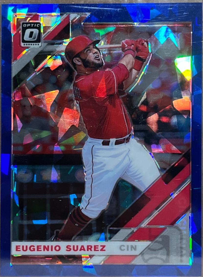 Eugenio Suarez [Cracked Ice Blue] #124