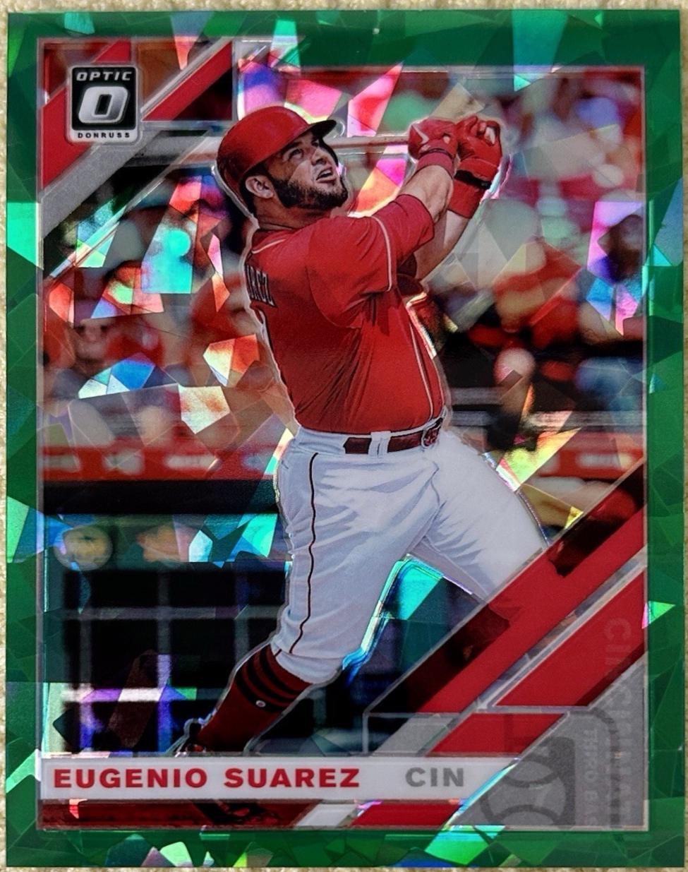 Eugenio Suarez [Cracked Ice Green] #124