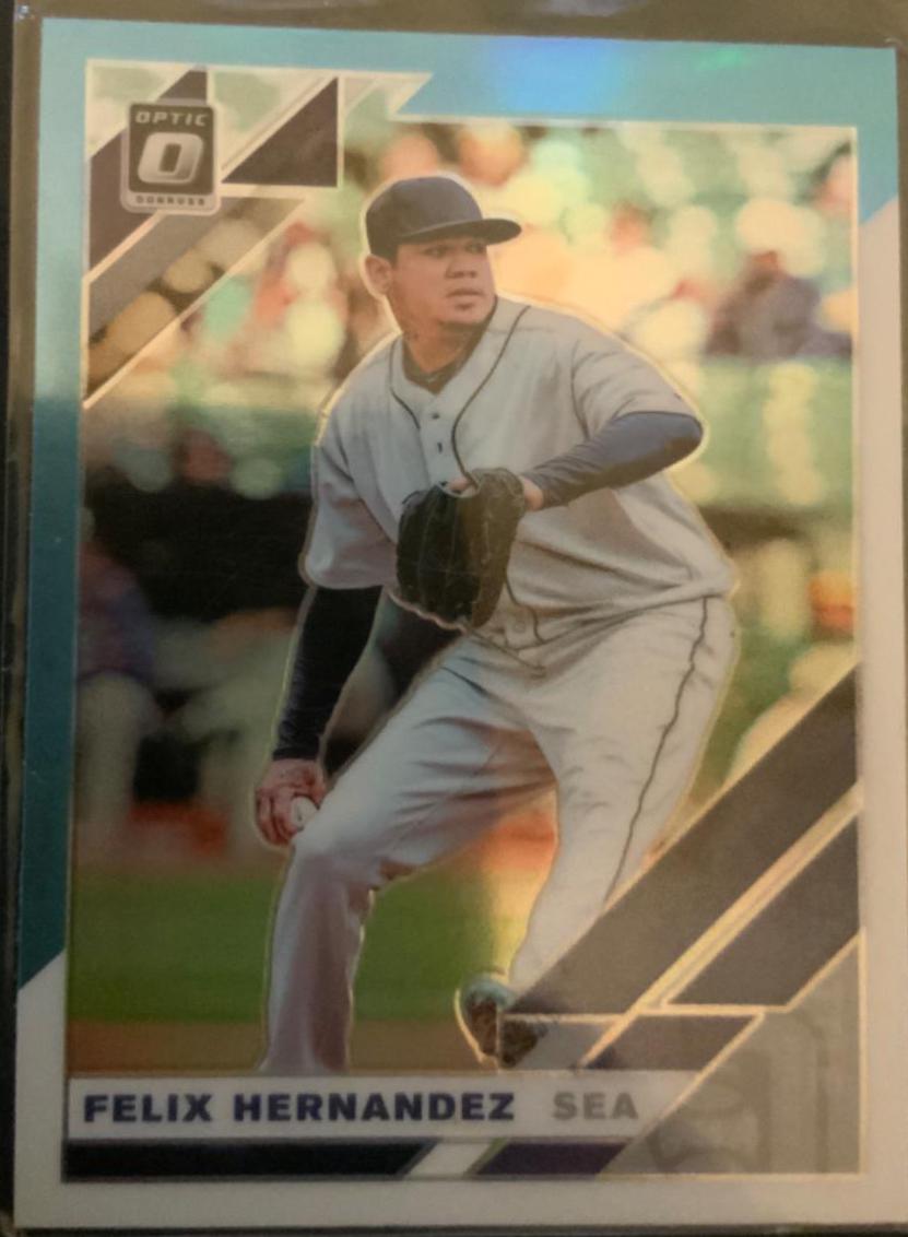 Felix Hernandez [Carolina Blue and White] #149