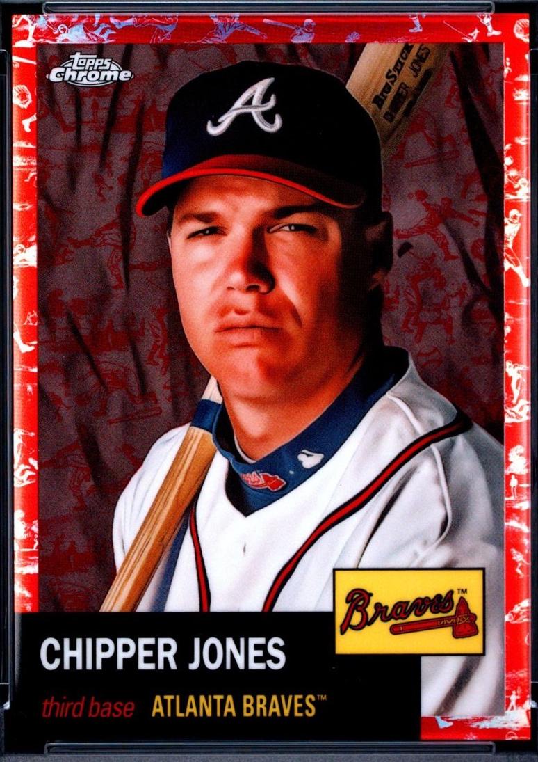 Chipper Jones [Red Refractor] #40