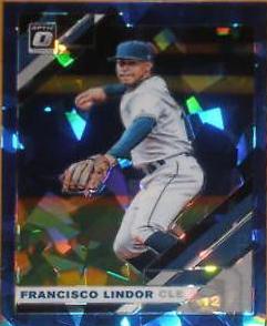 Francisco Lindor [Cracked Ice Blue] #118