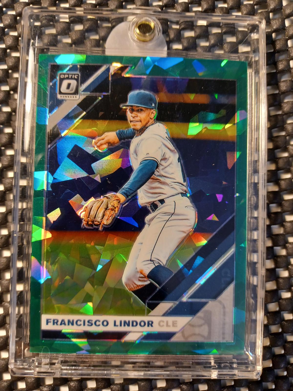 Francisco Lindor [Cracked Ice Green] #118