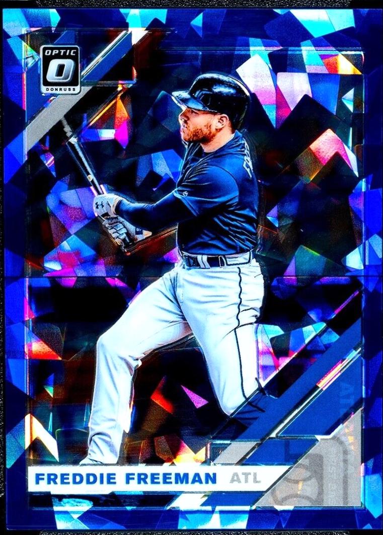 Freddie Freeman [Cracked Ice Blue] #175