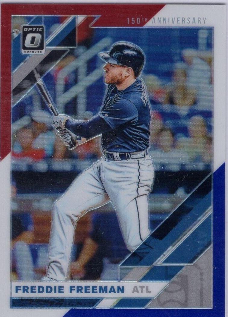 Freddie Freeman [Red, White, Blue 150th Anniversary] #175