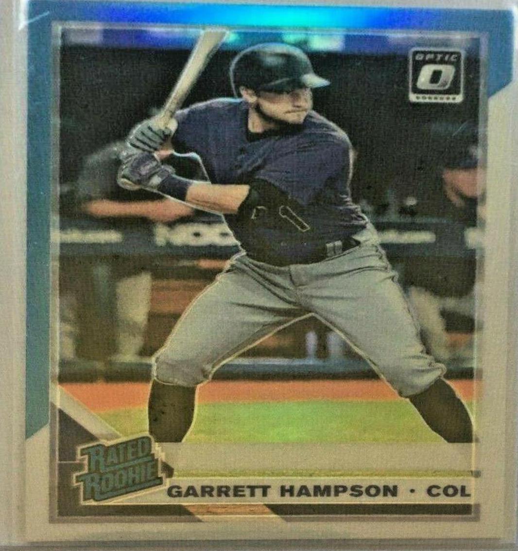 Garrett Hampson [Carolina Blue and White] #38
