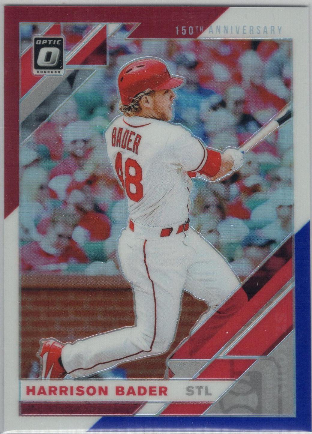 Harrison Bader [Red, White, Blue 150th Anniversary] #199