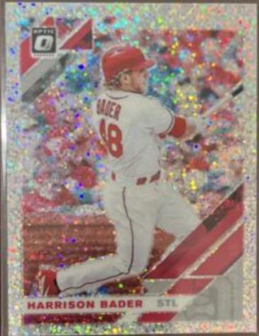 Harrison Bader [White Sparkles] #199