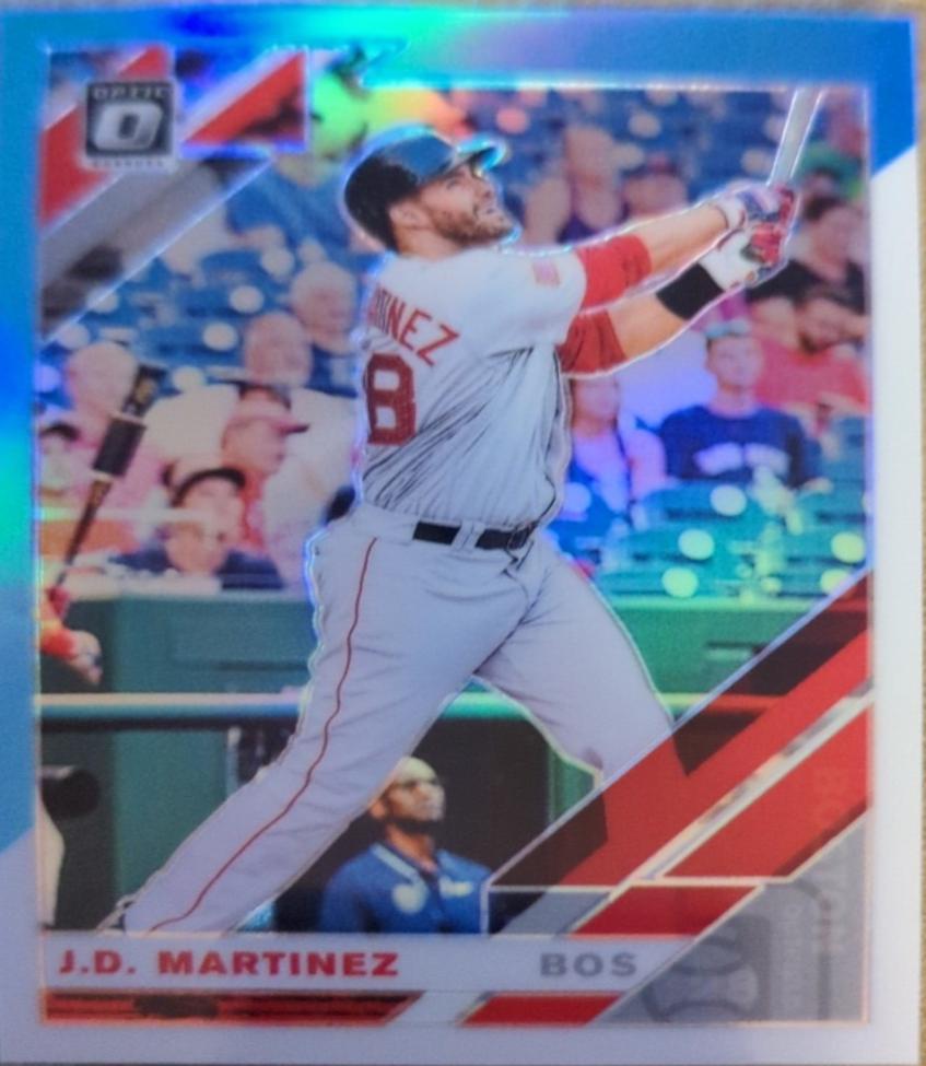J.D. Martinez [Carolina Blue and White] #115