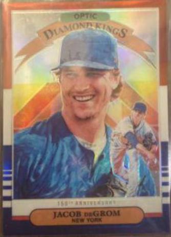 Jacob deGrom [Red, White, Blue 150th Anniversary] #19