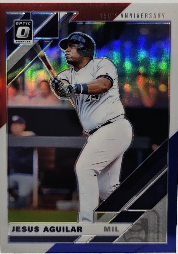 Jesus Aguilar [Red, White, Blue 150th Anniversary] #166