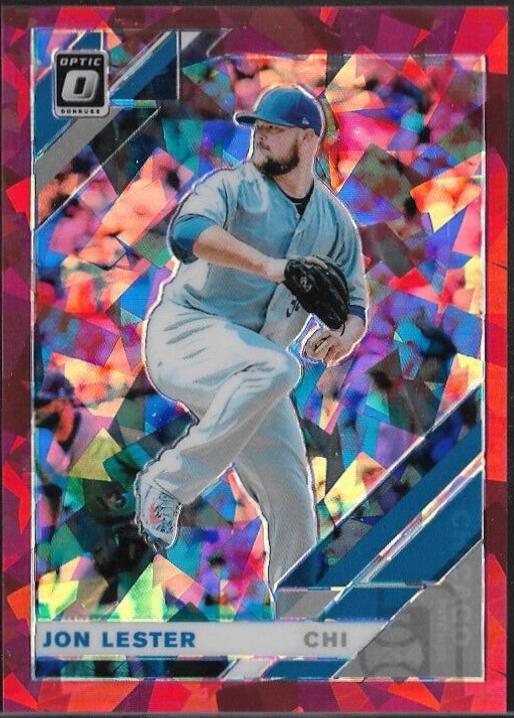 Jon Lester [Cracked Ice Red] #108