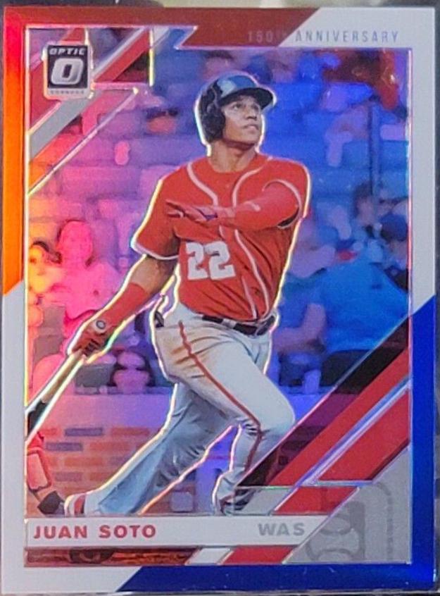 Juan Soto [Red, White, Blue 150th Anniversary] #113