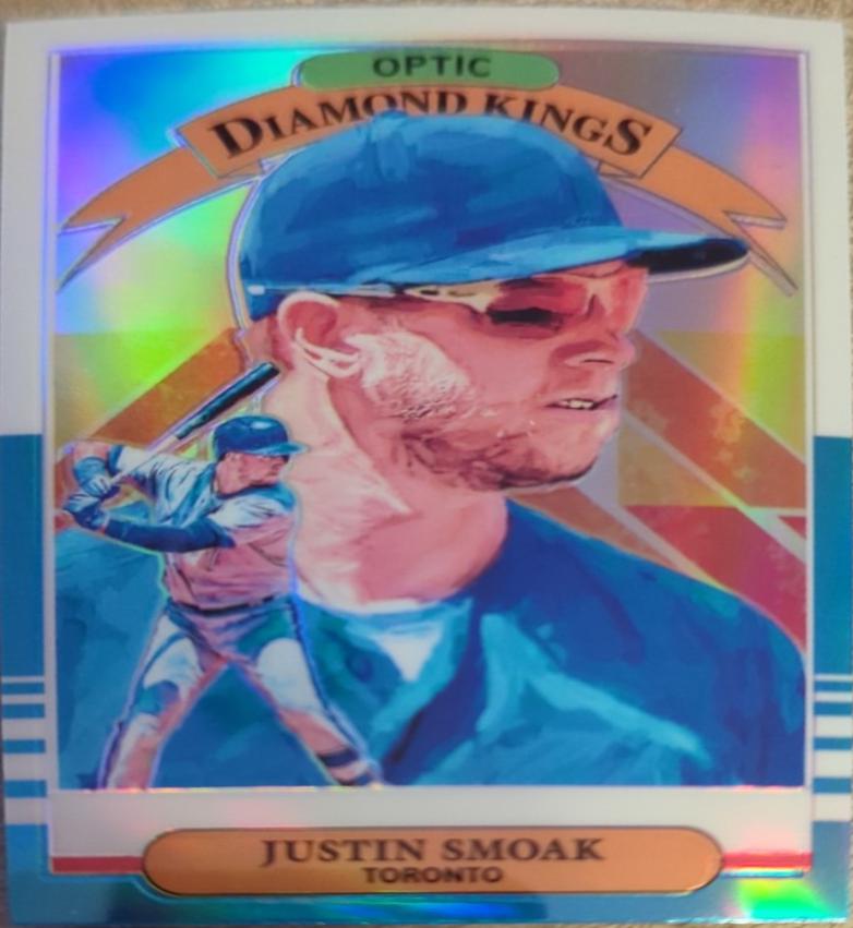 Justin Smoak [Carolina Blue and White] #4