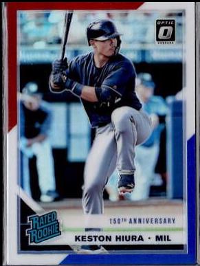Keston Hiura [Red, White, Blue 150th Anniversary] #93