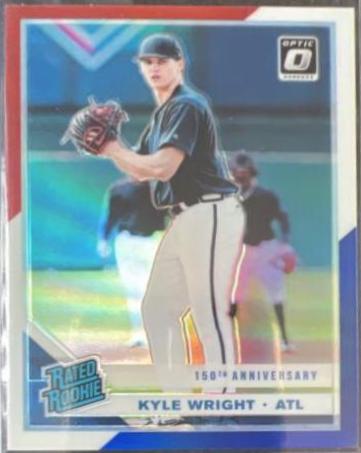Kyle Wright [Red, White, Blue 150th Anniversary] #44