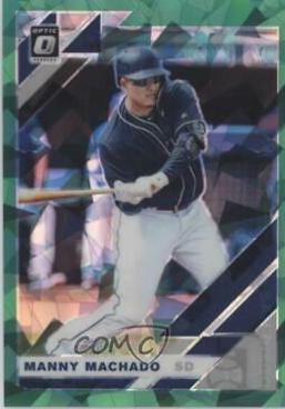 Manny Machado [Cracked Ice Green] #120