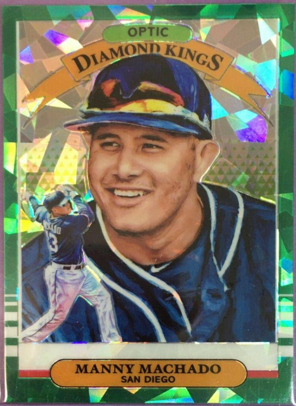 Manny Machado [Cracked Ice Green] #30