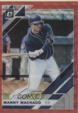 Manny Machado [Red Wave] #120