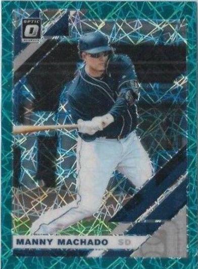Manny Machado [Teal Velocity] #120