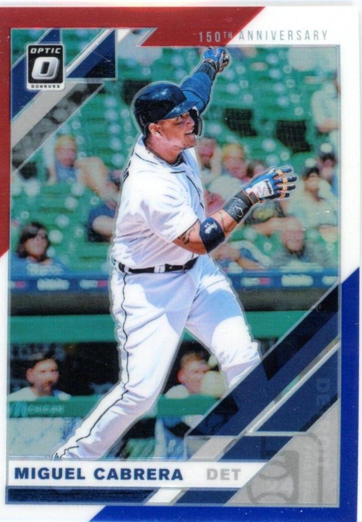 Miguel Cabrera [Red, White, Blue 150th Anniversary] #198