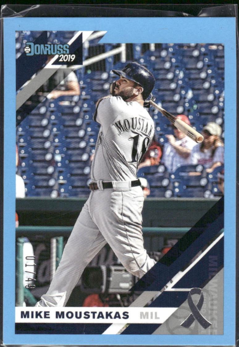 Mike Moustakas [Carolina Blue] #186