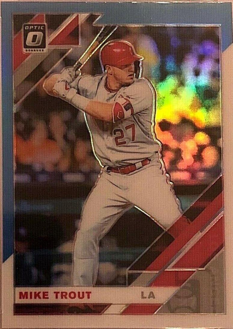 Mike Trout [Carolina Blue and White] #170